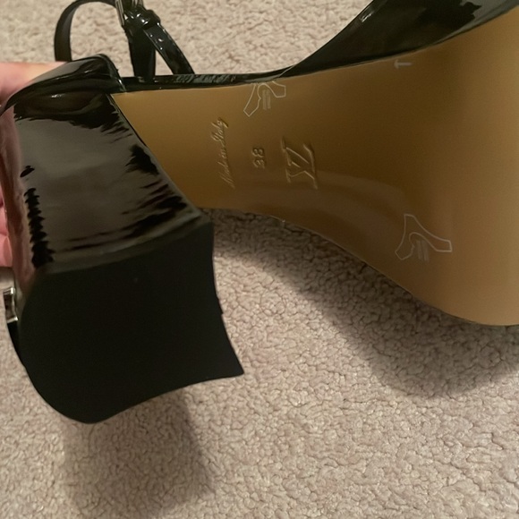 LV Style Platform Sandals LV high heels Patent Louis Vuitton style Fame - Picture 8 of 16